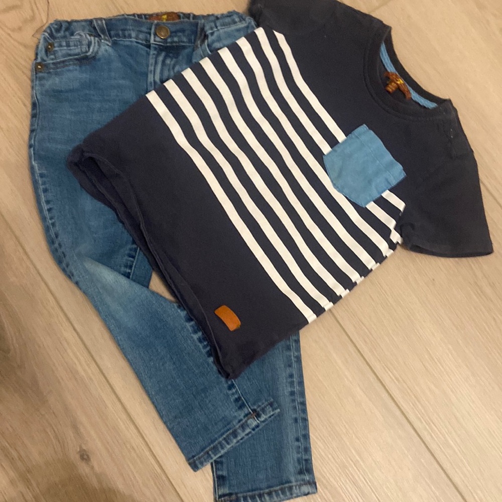 7 for all mankind boys set 4T